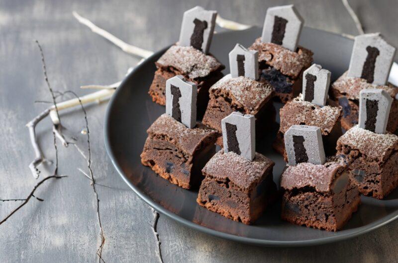 Gravestone Brownies