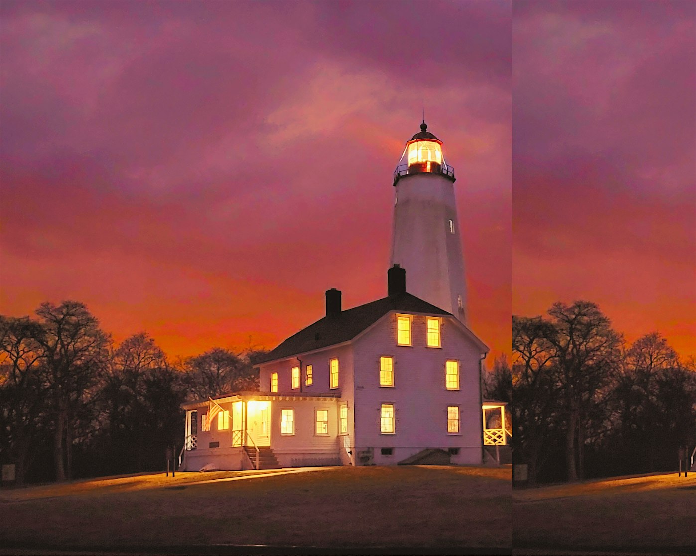 Sandy Hook Lighthouse During the American Revolution