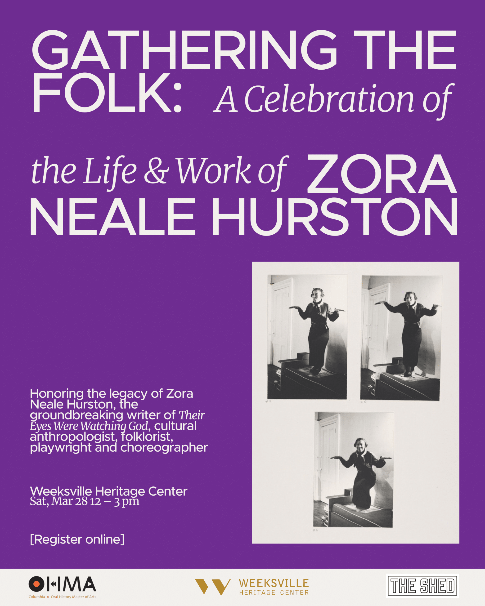 Gathering The Folk: A Celebration of Zora Neale Hurston