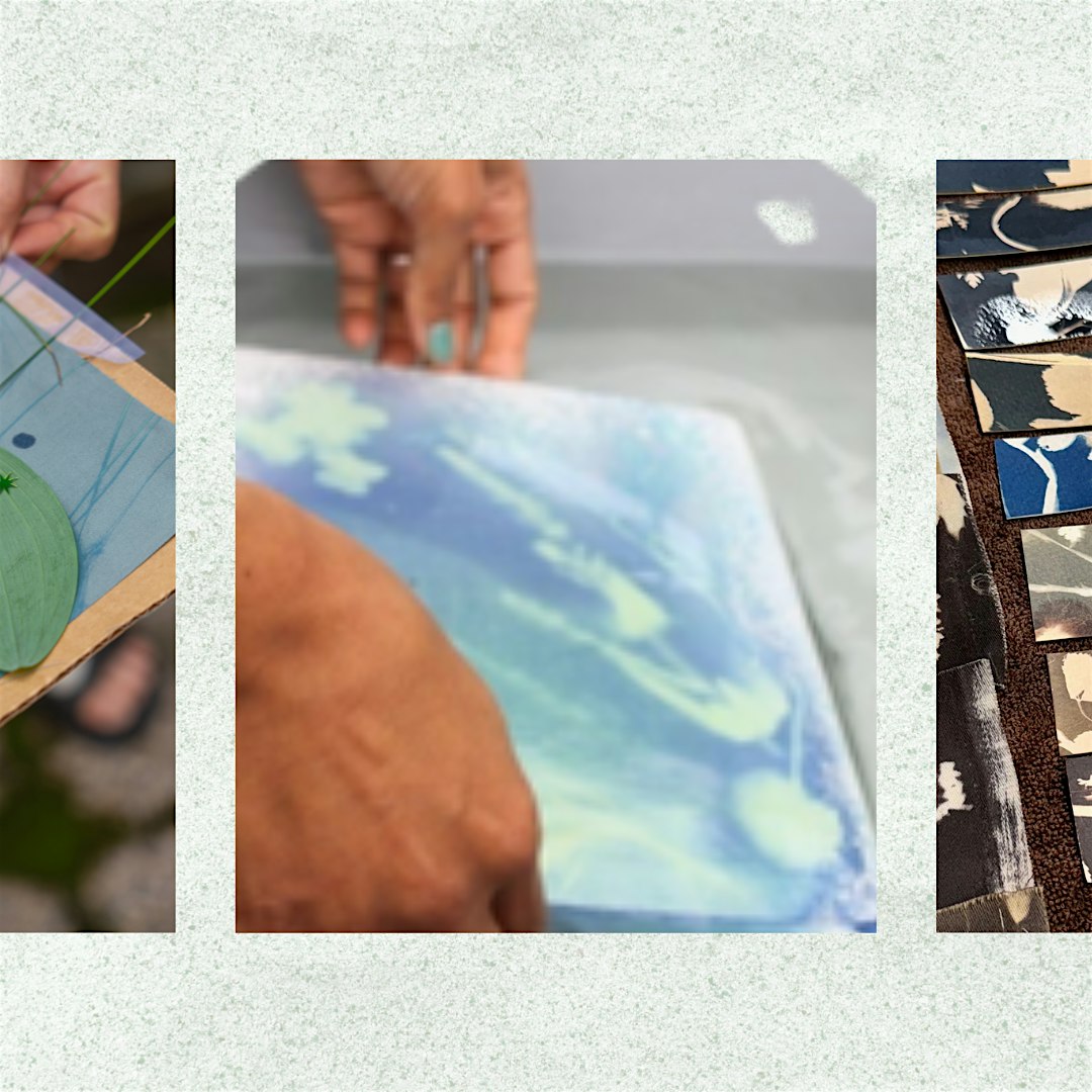 Art & AgriCulture: Toning Cyanotypes with Food Scraps & Culinary Herbs